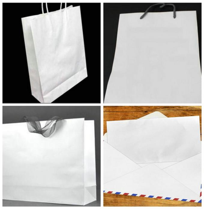 ФСК аттестовал крен бумаги Крафт пульпы девственницы 100гсм 120гсм естественный для хозяйственной сумки