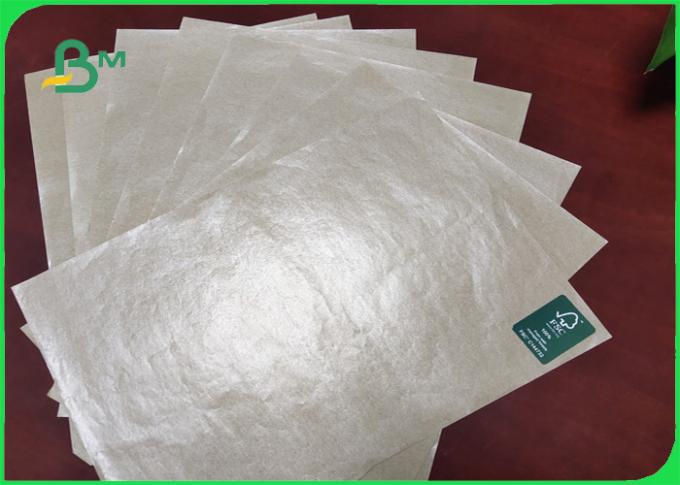 Унблеачед лоснистое бумаги с покрытием еды 60г + 10г/водоустойчивое бумаги Крафт одного бортовое