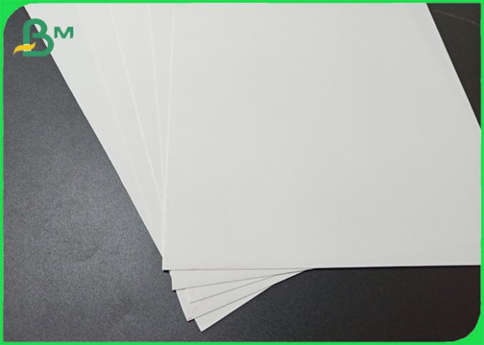 Крен естественного белого камня 250um бумажный для рекламировать печатание