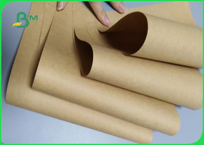 бумага упаковки еды kraft коричневого цвета 100gsm в форме листа