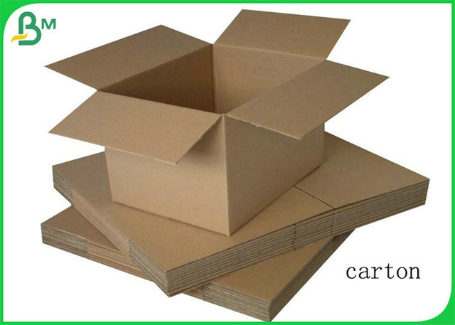 каннелюра 0.5mm Recyclable Браун гофрировала картон Kraft для коробок