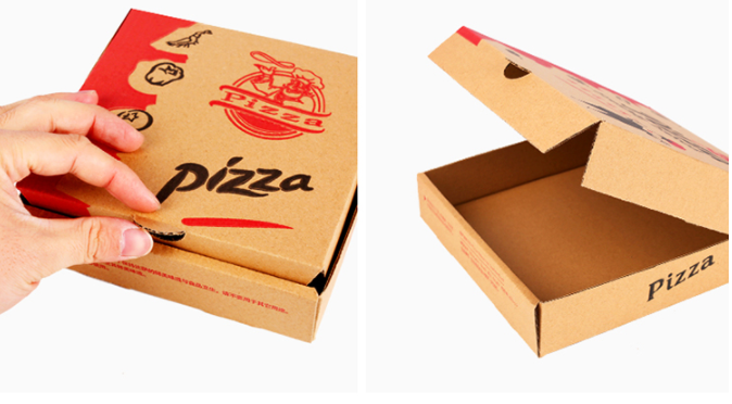 3 E-каннелюры слоя картона 100gram 120gram PizzaBox с сертификатом FSC
