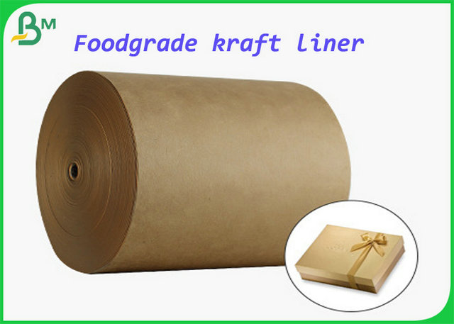 лист бумаги вкладыша 300gsm 350gsm 400gsm Foodgrade Kraft с шириной 790mm 1500mm