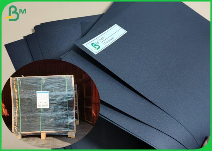 Recyclable листы бумажной доски 250gsm 300gsm штейновые черные для упаковки подарка