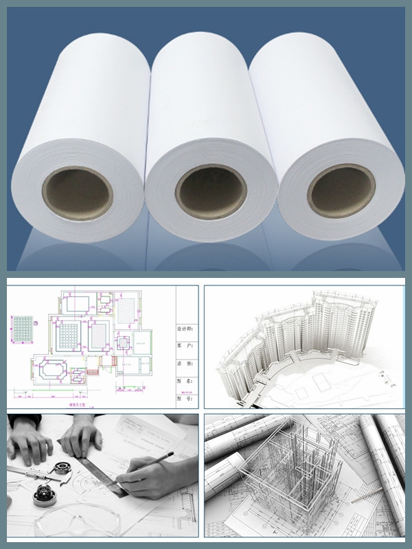 CAD рисуя широкую бумагу отметки 20lb 80g прокладчика формата для копировальных машин инженерства