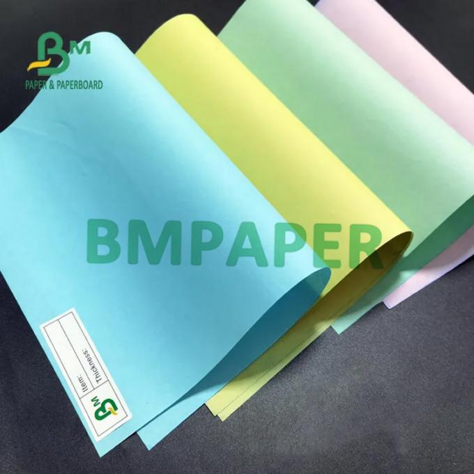 копировальная бумага 55gsm 50gsm красочная Carbonless на бумага NCR счетов пакет Ream 610 x 860mm