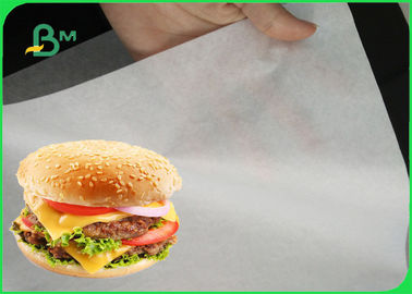 белый крен жиронепроницаемой бумаги 35гсм/естественная упаковочная бумага еды для создания программы-оболочки бургера