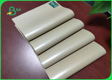 Унблеачед лоснистое бумаги с покрытием ПЭ еды 60г + 10г/водоустойчивое бумаги Крафт одного бортовое