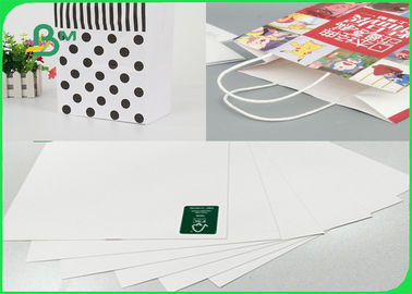 Бумага вкладыша жесткости 250гсм × 528мм ширины 748мм высокая белая верхняя для паковать