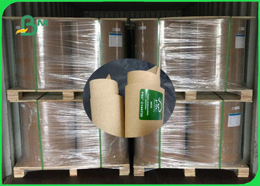 60гсм 70гсм 80гсм повторно используют бумагу крафт сопротивления пульпы складывая коричневую для паковать