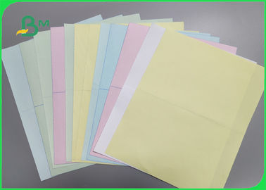 Лист Uncoated цвета 48g 50g Carbonless бумажный для банка ровного
