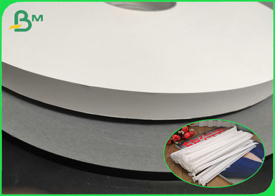 бумага Rolls 29mm 32mm Eco дружелюбная 28g белая Kraft для влажной устойчивой упаковки соломы