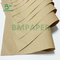 Древесная целлюлоза непокрытая 75 ггм 80 ггм коричневая натуральная крафт-бумага для производства цементных пакетов