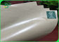 Унблеачед лоснистое бумаги с покрытием ПЭ еды 60г + 10г/водоустойчивое бумаги Крафт одного бортовое