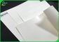 Белая бумага поверхности пластикового покрытия ПЭ 15гсм одностеночной чашки материальная покрывает