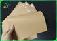 цвет Брауна упаковочной бумаги вкладышей бумаги еды 75gsm естественный Kraft