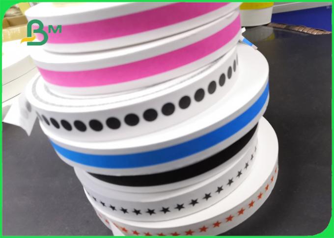 Крен бумаги соломы Striped или полного цвета 60GSM 14mm 15mm сделанный по образцу шириной для партии