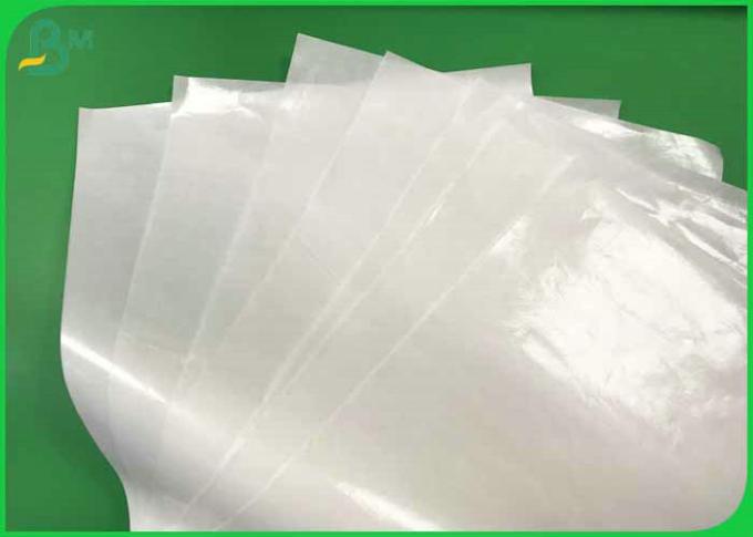Супер лоснистое PE 30gsm 40gsm +12g прокатало бумажный крен для пакуя сахара & соли