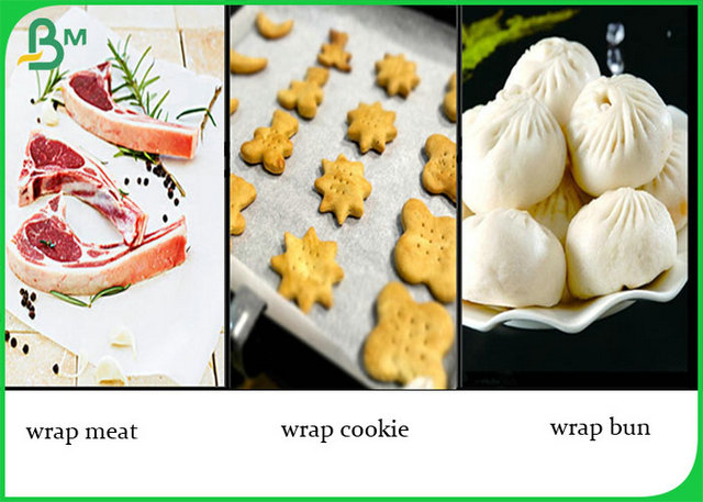крен жиронепроницаемого белого качества еды цвета 40g бумажный для создания программы-оболочки еды