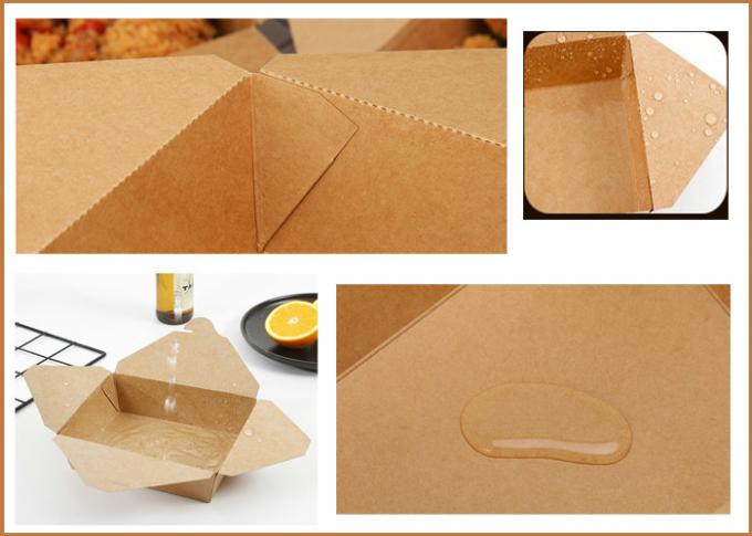 Качество еды бумага Брауна PE 300gsm + 15g Recyclable для коробок закуски делает водостойким