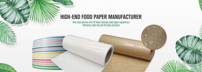 Солома аттестации качества еды создавая программу-оболочку Kraft бумажное 24g 28g 25mm 44mm в Rolls