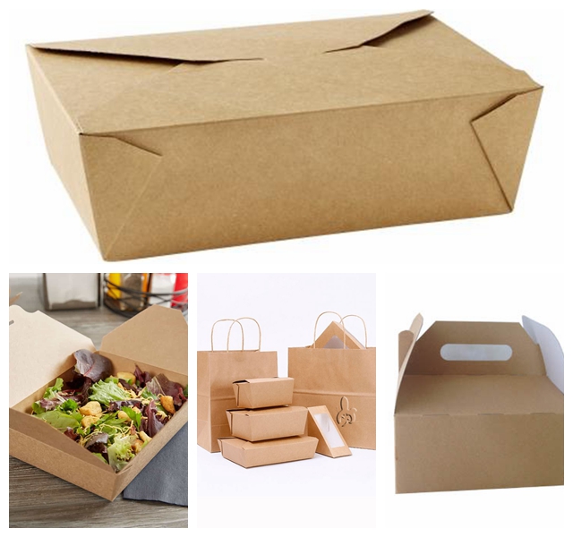 доска 325g 365g CKB Kraft для взятия упаковочного материала упаковки еды коробок вне