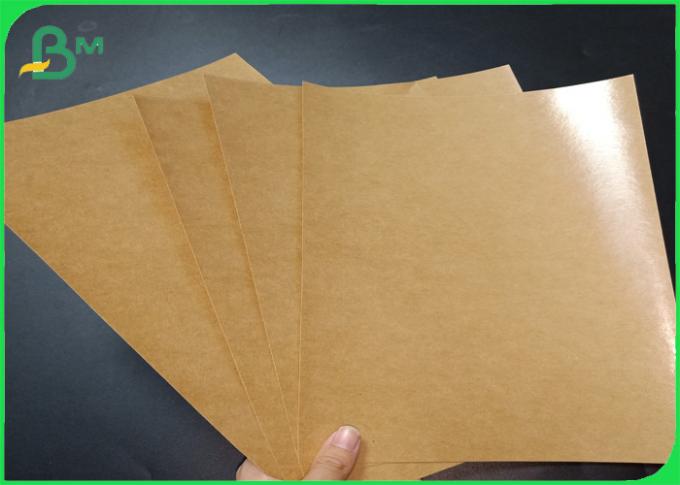  Водоустойчивая бумага Брауна Kraft покрытия PE для коробки упаковки еды