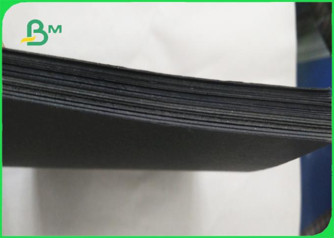 Бескислотная черная Cardstock чернота двигателя бумаги 150gsm для визитной карточки