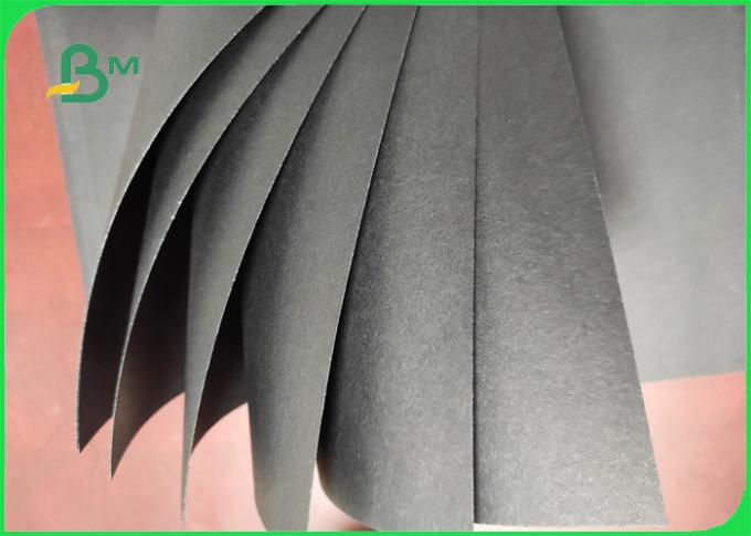Бумага Uncoated штейнового Paperboard 250gsm чистого черного Kraft упаковывая