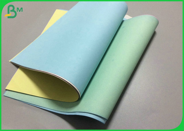 Цвет Carbonless CFB бумажное 50g пинка зеленый голубой с древесиной 100% естественной