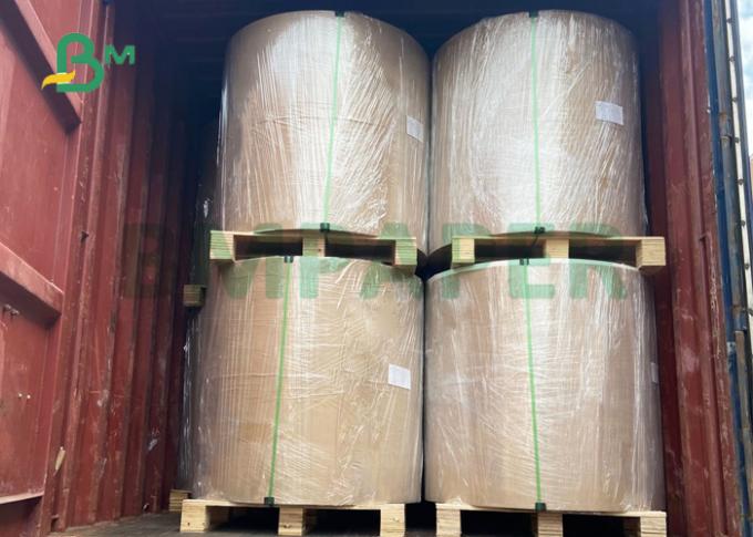 128gsm яркая белая сатинировка C2S бумажная на брошюры жесткость 25 x 38 дюймов высотой с