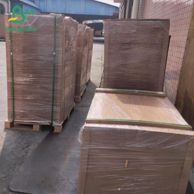 Примите вне кладет 300gsm в коробку Unbleached бумага Kraft Брауна для пищевых контейнеров 0