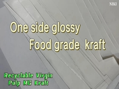 Пищевая бумага МГ белая kraft