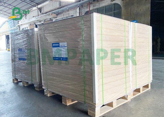 Масло придает непроницаемость 90gsm 450gsm Kraft покрытый PE Linerboard для коробки гамбургера