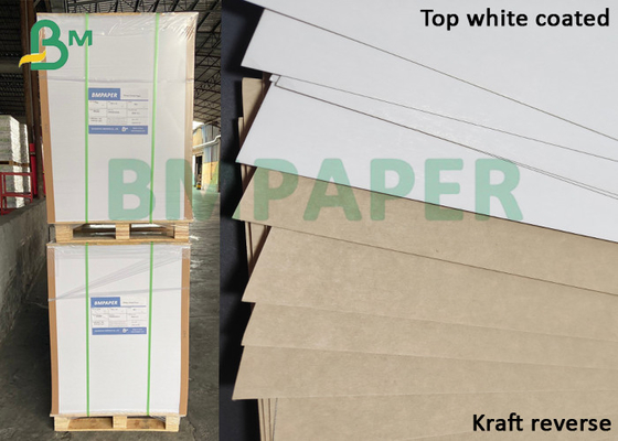 Дополнительное ровное 250gsm покрыло бело- верхнюю доску бумаги вкладыша KLB Kraft