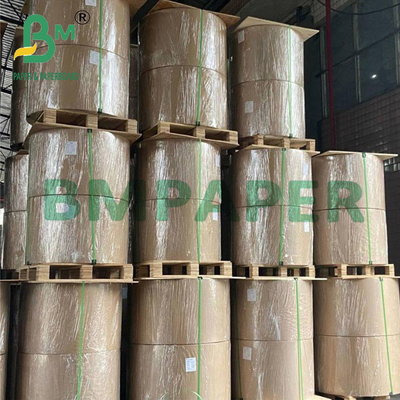 120 г Высокая белость Хорошая прочность Белая Kraft Paper Roll 889 мм Ширина