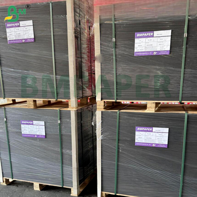 120g 130g 140g Pure Black Fold Resistance Black Paperboard for Gift Boxes Packing DIY