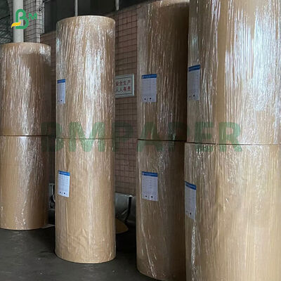 40 гсм + 10 гсм Нефтяная односторонняя блестящая PE-покрытая бумага для упаковки продуктов питания