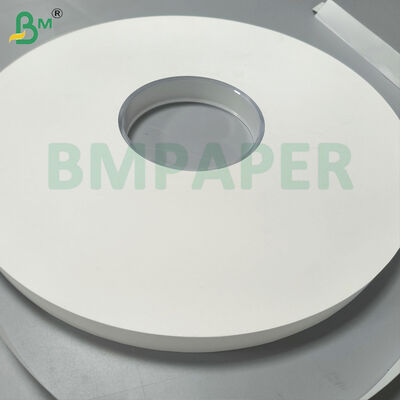 Роллы нарезки Белая крафт-бумага для упаковки соломы 24 гм 35 мм рулон