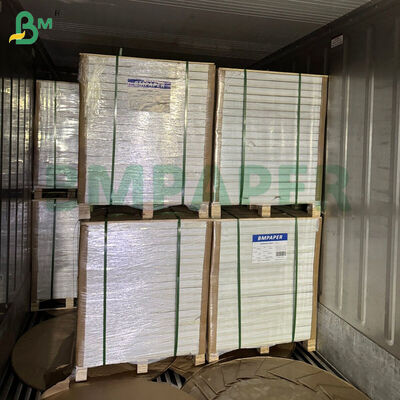 12 x 18 дюймов 300 ггм 350 ггм Покрытая 1 сторона белая бумажная оболочка для офсетной печати