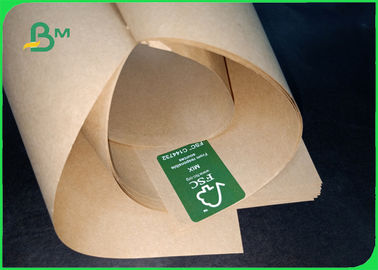 Качество еды 40 бумага Брауна крафт сопротивления разрыва 50 60 70 80гсм для упаковки еды