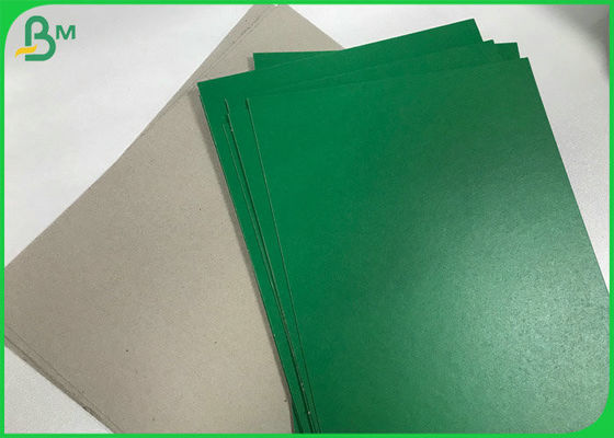 Прочное 1.5mm 1.8mm повторно использовало зеленый установленный серый бумажный картон покрывает 70 * 100cm