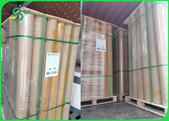 цвет Rolls Брауна пакета упаковочной бумаги 80gsm 1.4m x 300m Kraft бумажный