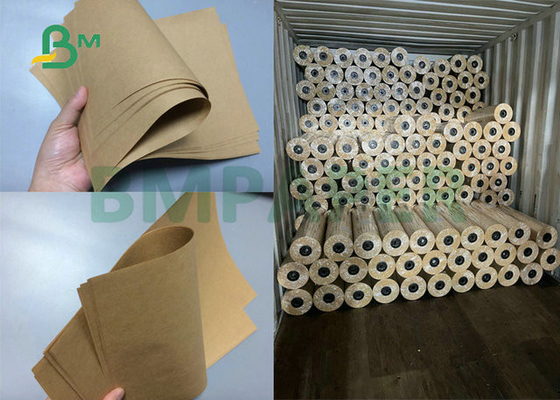 Повторно использованная прочность Браун Kraft бумажное 70gr 80gr 90gr 35 дюймов высотой со для делать сумки муки