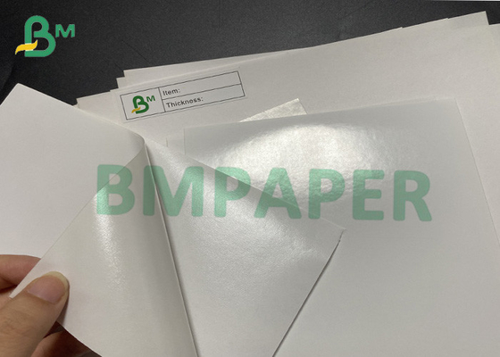 бумаги стикера собственной личности 80gsm доказательство воды слипчивой супер белое лоснистое