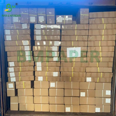 Гладкая поверхность 20lb 18' 24' двойная оболочка бумаги для широкоформатного струйного принтера