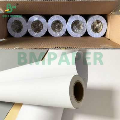 24' ролл Широкий формат 20 фунтов. CAD Inkjet Bond роллы 5 роллов на коробку 2' ядро