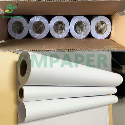 24' ролл Широкий формат 20 фунтов. CAD Inkjet Bond роллы 5 роллов на коробку 2' ядро