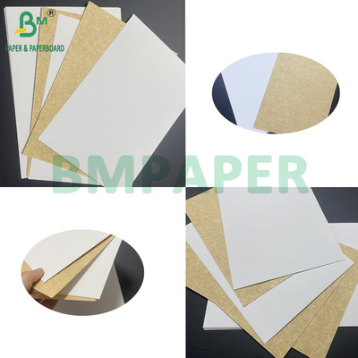200 гм 250 гм Пищевой класс CKB Kraft Paper Board Глина Белый покрытый Kraft Back Для упаковки напитков