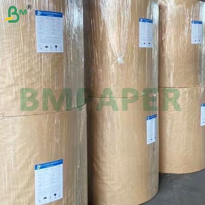 0.55мм Высокая жесткость Уникальная текстура Промываемая Kraft Paper Rolls